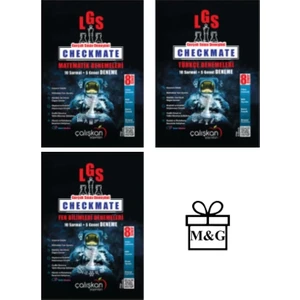 Çalışkan Yayınları 8. Sınıf LGS Checkmate Matematik Fen Türkçe Branş Denemeleri