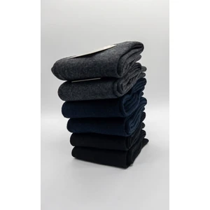 Ciho Socks 6 Çift Kadın Düz Renkler Pamuklu Soket Çorap