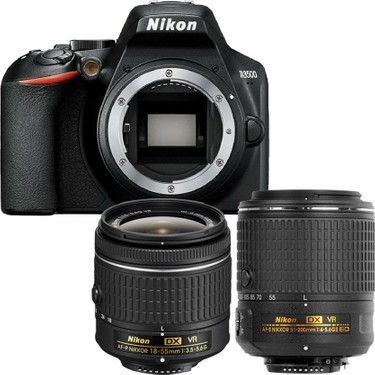 Nikon D3500 18-55 Vr + 55-200MM Vr Iı Lens Set Fiyatı, 5.0 Puanı İle