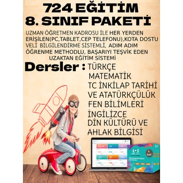 724 Uzaktan Eğitim 8. Sınıf