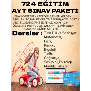 724 Uzaktan Eğitim Ayt Sınava Hazırlık