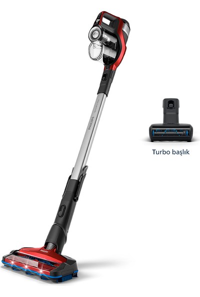 Philips XC7043/01 SpeedProMax Şarjlı Dikey Süpürge