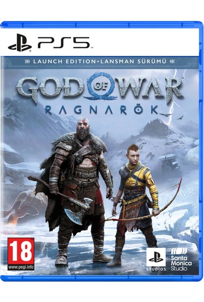 Santa Monica Studio God Of War Ragnarok Launch Edition Ps5 Türkçe Altyazı