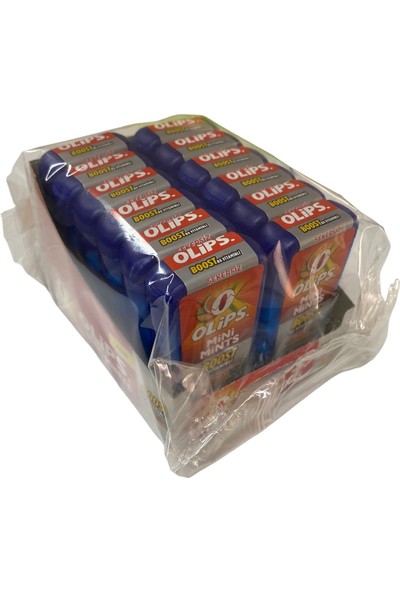 Olips Mini Mints Mangro Portakal Aromalı Şekerleme 12,5 grr x 12 Adet