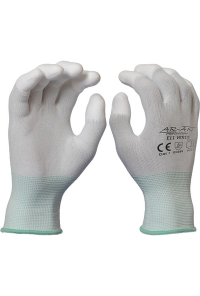 Aran Safety E11 Verde Parmak Ucu Kaplı Eld.   No:8