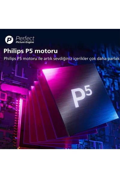 Philips 50PUS8507 50" 126 Ekran Uydu Alıcılı 4K Ultra HD Android Smart LED TV