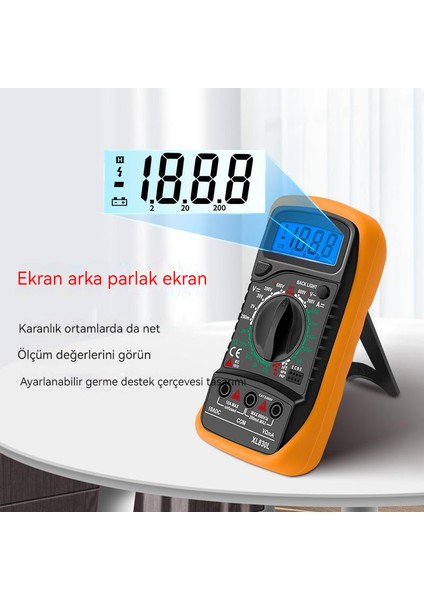 XL830L Dijital Multimetre Esr Metre Metre Test Cihazı (Yurt Dışından) fiyatları