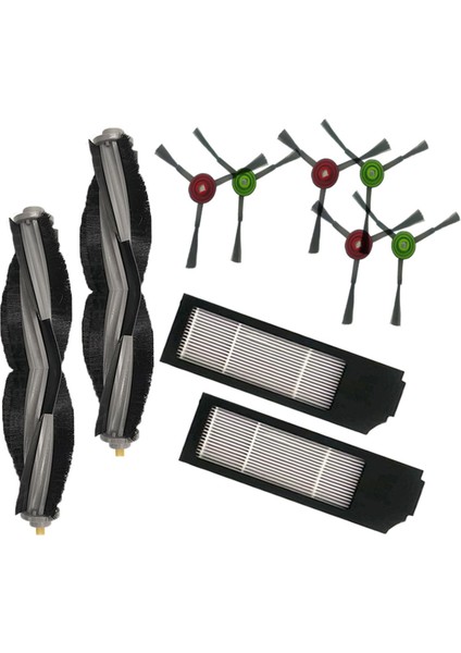 Ecovacs T10/T10 Turbo Elektrikli Süpürge Parçaları Için Elektrikli Süpürge Ana Fırça Hepa Filtre (Yurt Dışından)