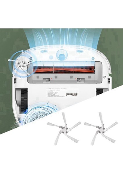 13 Adet Yedek Aksesuar Yıkanabilir Paspas Bezi Yan Fırça Hepa Filtre Dreame W10/W10 Pro Robot Elektrikli Süpürge Par (Yurt Dışından)