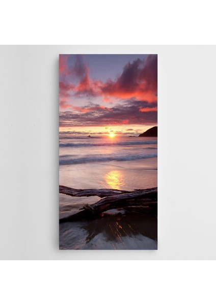 Gün Batımı Okyanus Kanvas Tablo