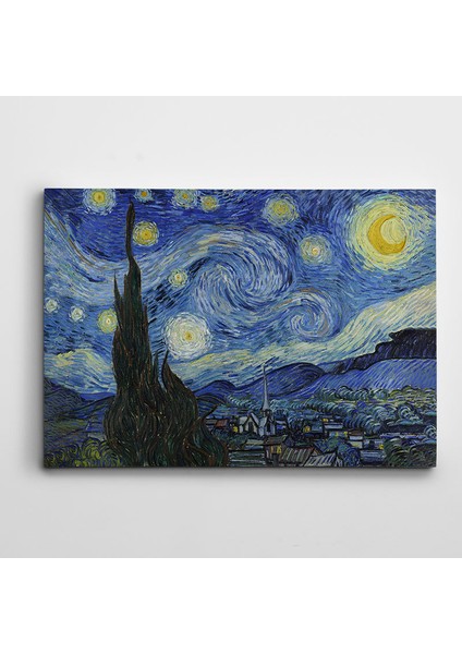 Vincent Van Gogh Star Night Kanvas Tablo