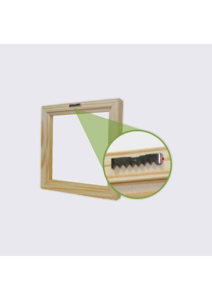 Bir Hayali Çekerken Mini Kanvas Tablo