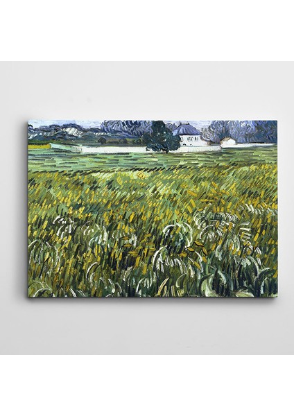 Vincent Van Gogh House At Auvers Kanvas Tablo