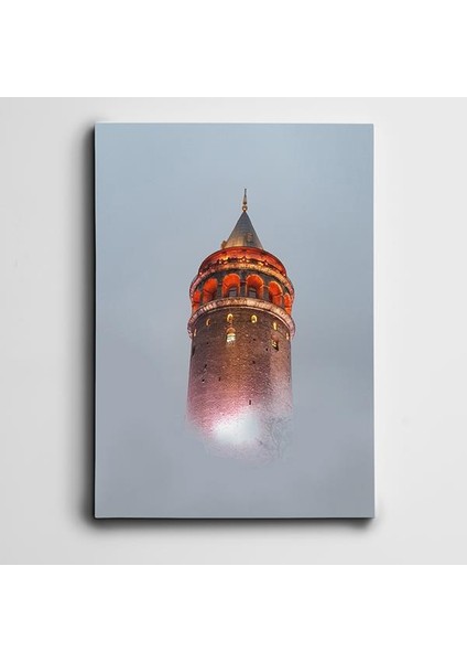 Galata Kulesi Mini Kanvas Tablo