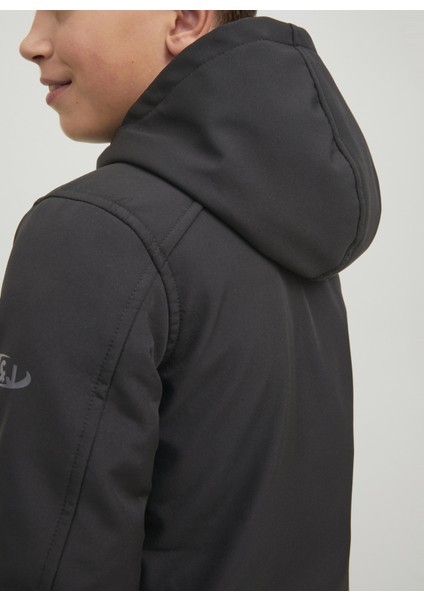 Siyah Erkek Çocuk Mont Jcoaır Softshell Jnr