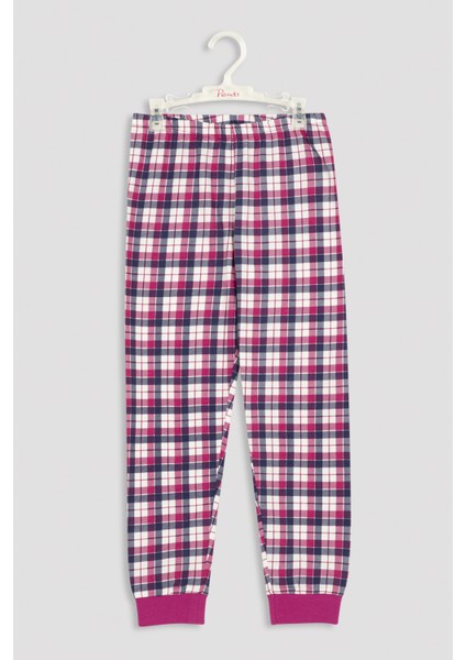 Çok Renkli Kız Çocuk Holiday Pijama Takımı