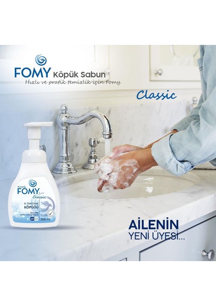 Set - Fomy Classic Köpük Sabun / 300ML + 1800ML