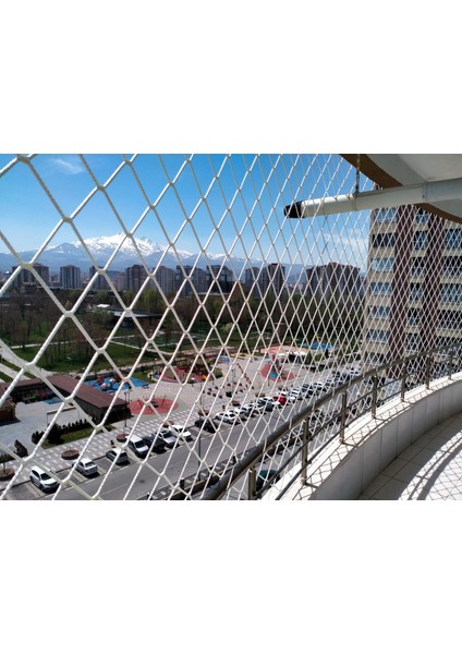 Balkon Koruma Filesi 2,5X6M Çocuk Koruma Filesi Güvenlik Ağı Çocuk Emniyet Ağı