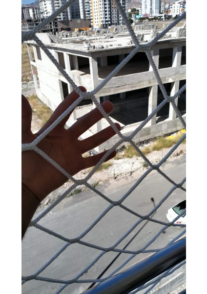 Balkon Koruma Filesi 2,5X6M Çocuk Koruma Filesi Güvenlik Ağı Çocuk Emniyet Ağı