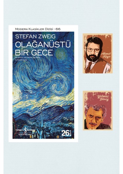 Olağanüstü Bir Gece - Stefan Zweig + Yılmaz Güney Ahmet Kaya Not Defterli