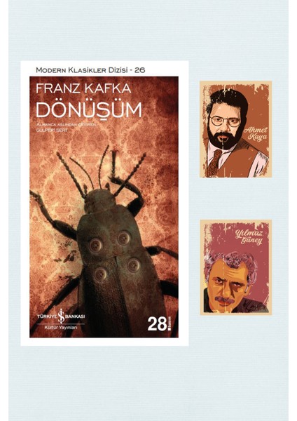 Dönüşüm - Franz Kafka - Roman Seti - Yılmaz Güney Ahmet Kaya Not Defterli