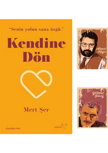 Kendine Dön - Mert Şer + Yılmaz Güney Ahmet Kaya Not Defterli