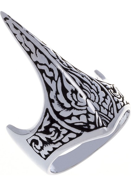 925 Ayar Gümüş Zihgir Yüzük Model-2