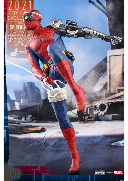 Spider-Man (Cyborg Spider-Man Suit) Exclusive Sixth Scale Figure VGM51 908810 modelleri