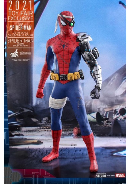 Spider-Man (Cyborg Spider-Man Suit) Exclusive Sixth Scale Figure VGM51 908810 fırsatları