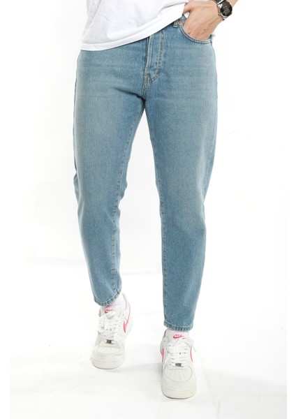 Taşlamalı Mavi Boyfriend Jeans Pantolon fiyatları