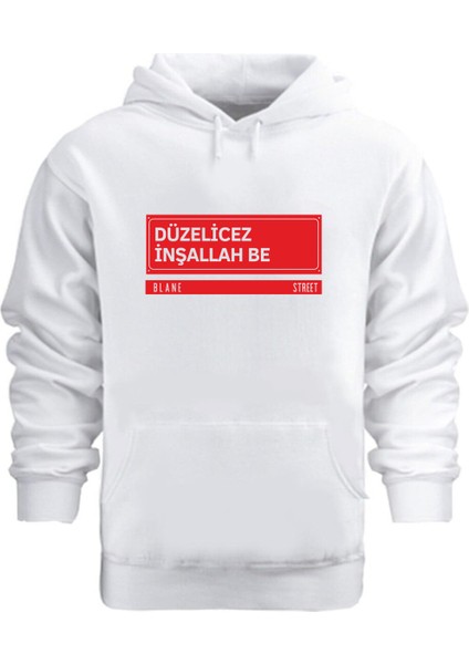 Düzelicez Inşallah Be – Hoodie Kapüşonlu Sweatshirt