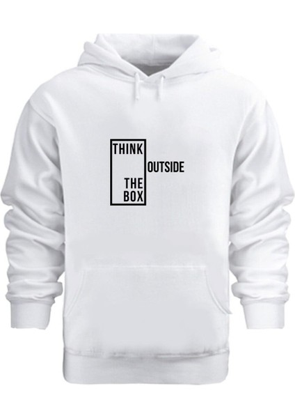 Thınk Outsıde The Box – Hoodie Kapüşonlu Sweatshirt