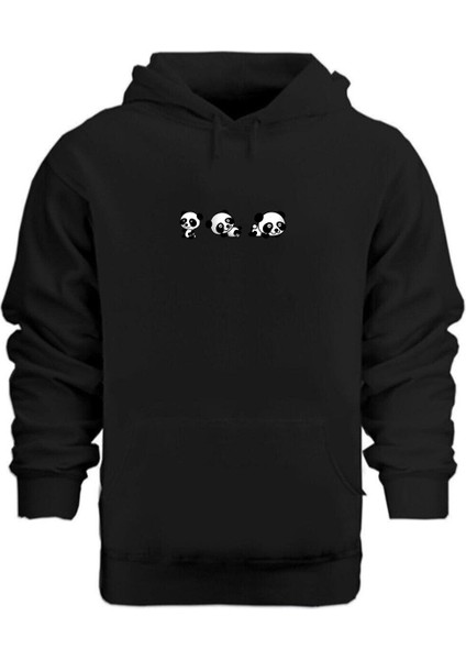 Panda Vibes 2 – Hoodie Kapüşonlu Sweatshirt