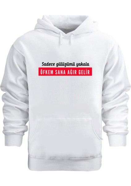 Gülüşümü Yakala – Hoodie Kapüşonlu Sweatshirt