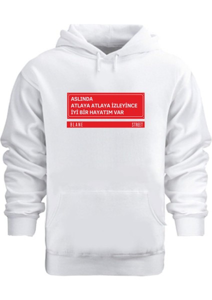 Aslında Iyi Bir Hayatım Var – Hoodie Kapüşonlu Sweatshirt