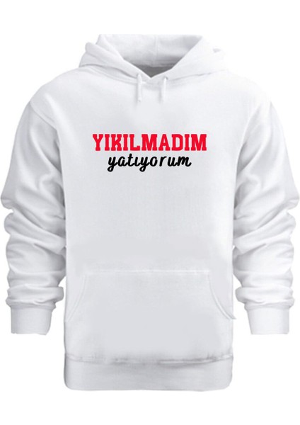 Yıkılmadım – Hoodie Kapüşonlu Sweatshirt