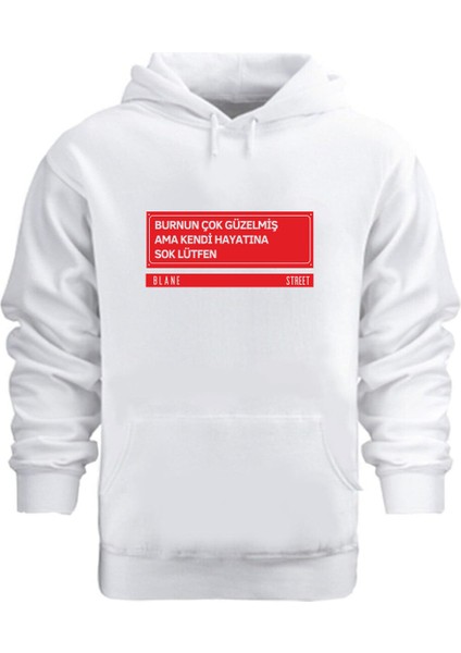 Burnun Çok Güzelmiş – Hoodie Kapüşonlu Sweatshirt