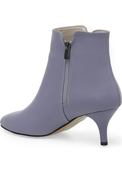 Sery 2pr Lila Kadın Topuklu Bot modelleri
