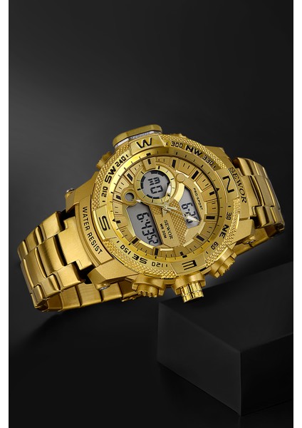 Orjinal Sewor Dijital & Analog Tüm Fonksiyonları Aktif Erkek Kol Saati