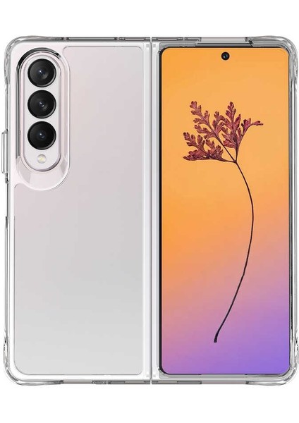 Galaxy Z Fold 4 Kılıf Zore Vonn Şeffaf Sert Silikon Kılıf modelleri