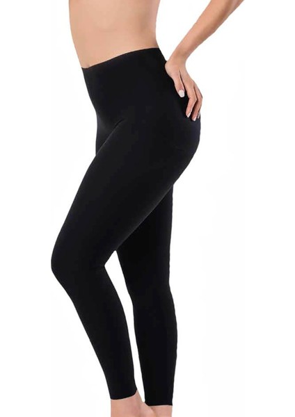 Kadın Siyah Lazer Kesim Dikişsiz 2 Beden Incelten Kadın Korse Tayt modelleri