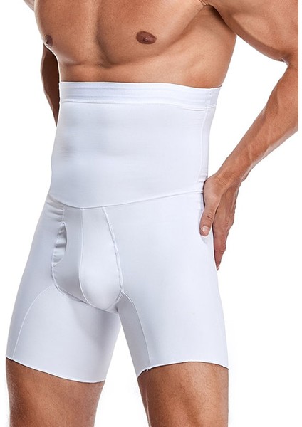 Toparlayıcı Dikişsiz Yüksek Bel Erkek Duble Boxer Korse fiyatları