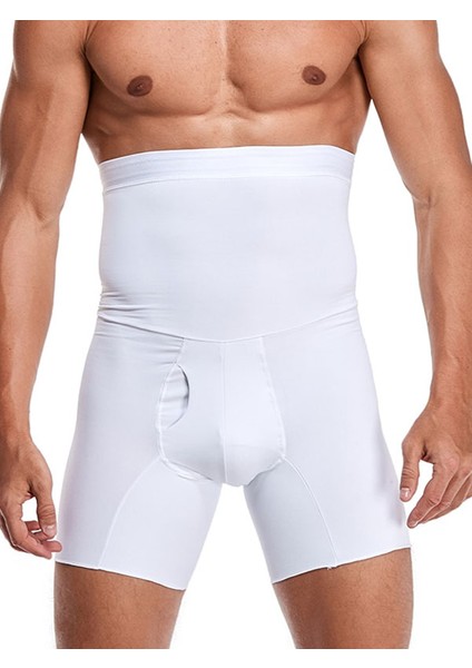 Toparlayıcı Dikişsiz Yüksek Bel Erkek Duble Boxer Korse modelleri