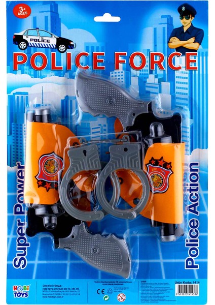 Toys Polis Seti Kartelalı 2 Li