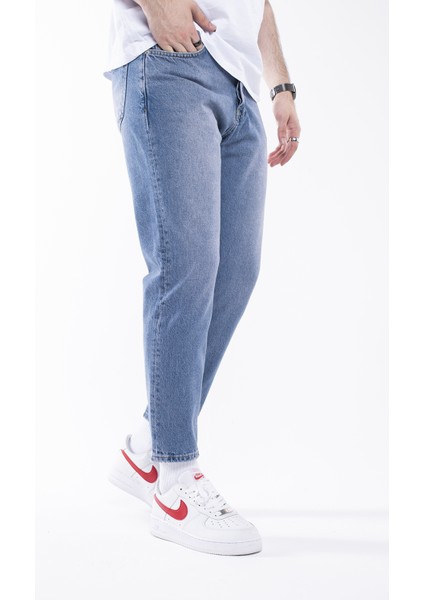 The Trend Man Taşlamalı Boyfriend Jeans Pantolon