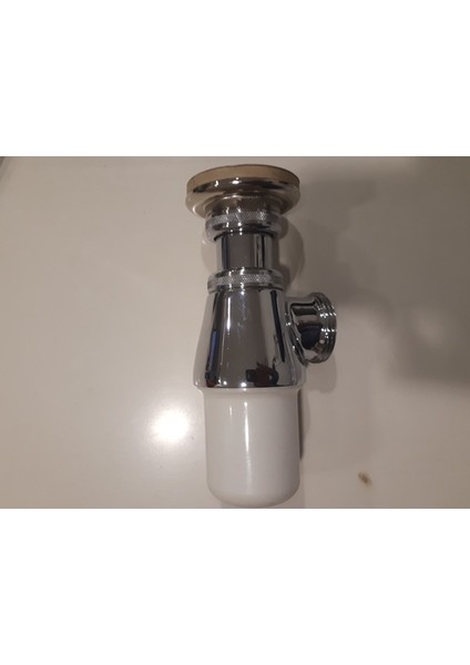 A45101 Plastik Taslı Metal Lavabo Sifonu