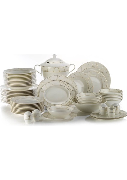 Bone Kalipso 60 Parça 12 Kişilik Yemek Takımı 11476 fırsatları