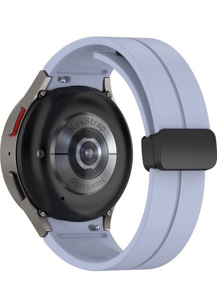 Samsung Galaxy Watch 4 5 Pro 6 7 Fe 40 42 43 44 45 46 47 Mm Uyumlu Kordon Magnet Toka Silikon Kayış