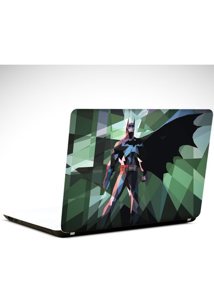Batman Low Poly Laptop Sticker