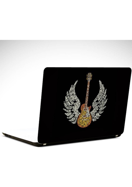 Gitar Kanatlar Laptop Sticker